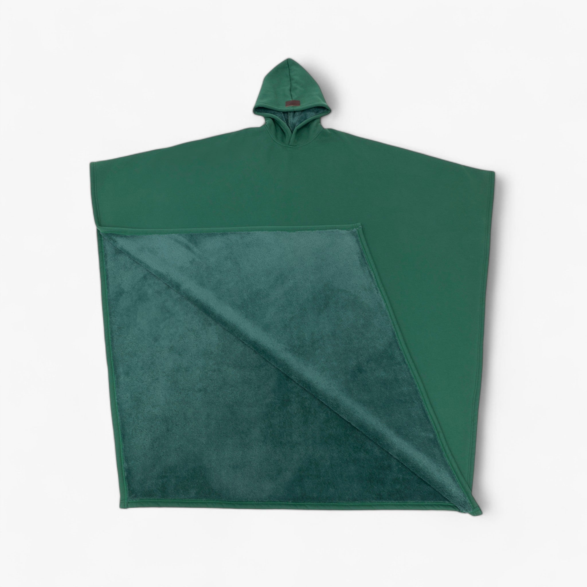 Poncho : Cap Unisex Rozenkwarts - Fleece Poncho met Capuchon - Ultiem Comfort en Stijl in Lavendel Haze van Pantino