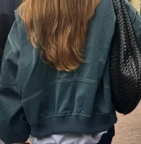 Jacket : Jas Dames Rood - Chic Imitatieleren in van Pantino
