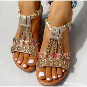 Sandals : Sandalen Dames Goud - Stijlvolle Orthopedische - Perfect voor die Comfort en Gezondheid Willen in van Pantino