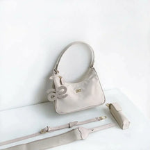 bags : Handtas Zwart - Vintage Esthetische in Wit van Pantino