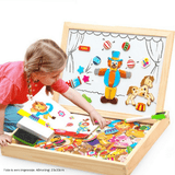 PlayWood - Hölzernes magnetisches Kreidetafel