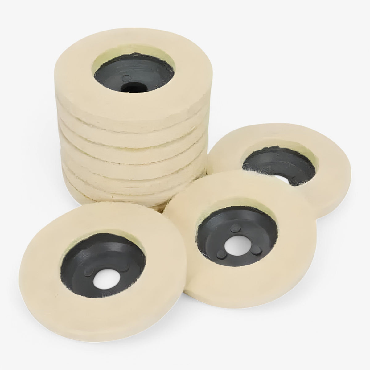 Polishing Pad Set : Polijstschijf van Wolvilt (5 Stuks) in van Pantino