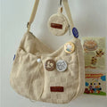Harajuku Crossbody Tas Dames Wit - Japanese Streetstyle - Synthetisch Leer