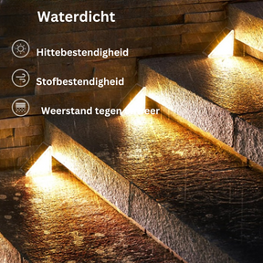 home & garden : StairGlow - Elegante & Moderne LED Traplampen - 2 + 2 in van Pantino