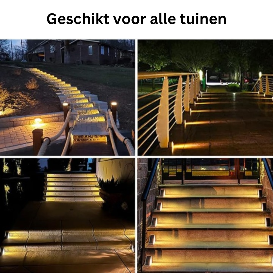 home & garden : StairGlow - Elegante & Moderne LED Traplampen - 2 + 2 in van Pantino