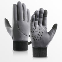 Gloves : Handschoenen Zwart - HeatGrip - Premium Thermische in Grijs van Pantino