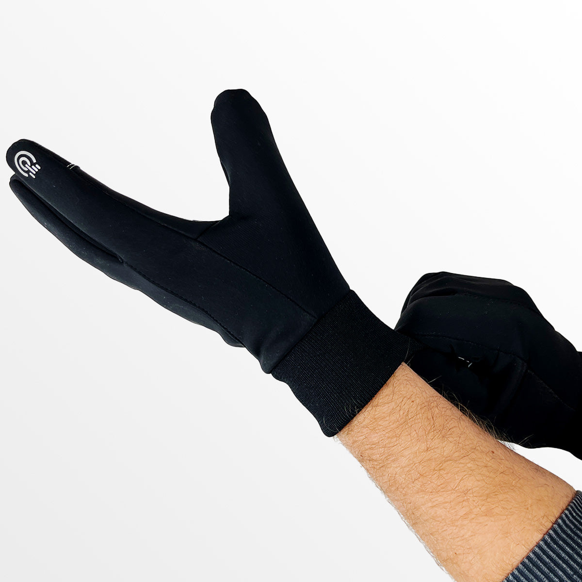 Gloves : Handschoenen Zwart - HeatGrip - Premium Thermische in van Pantino
