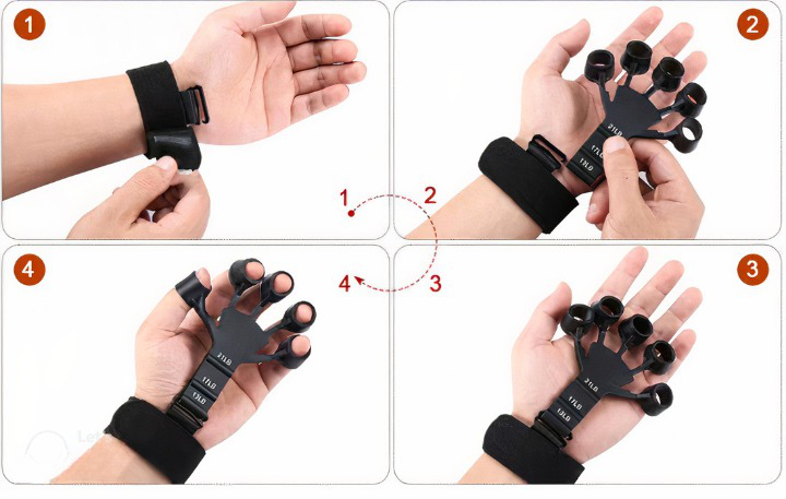 other : Gripster Pro De Meest Effectieve Armtrainer Licht (grijs) (3kg-5kg) in van Pantino