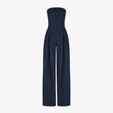Combinaison avec Corset Intégré pour Femme - Bleu Foncé
