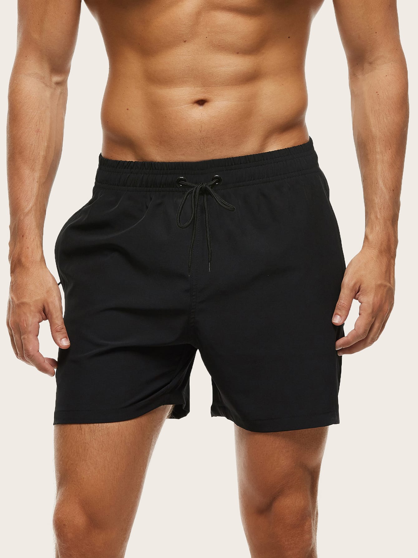 SS Heren Shorts : Zwembroek Heren | Sneldrogend & Flexibel Draagcomfort in Zwart van Pantinoshop