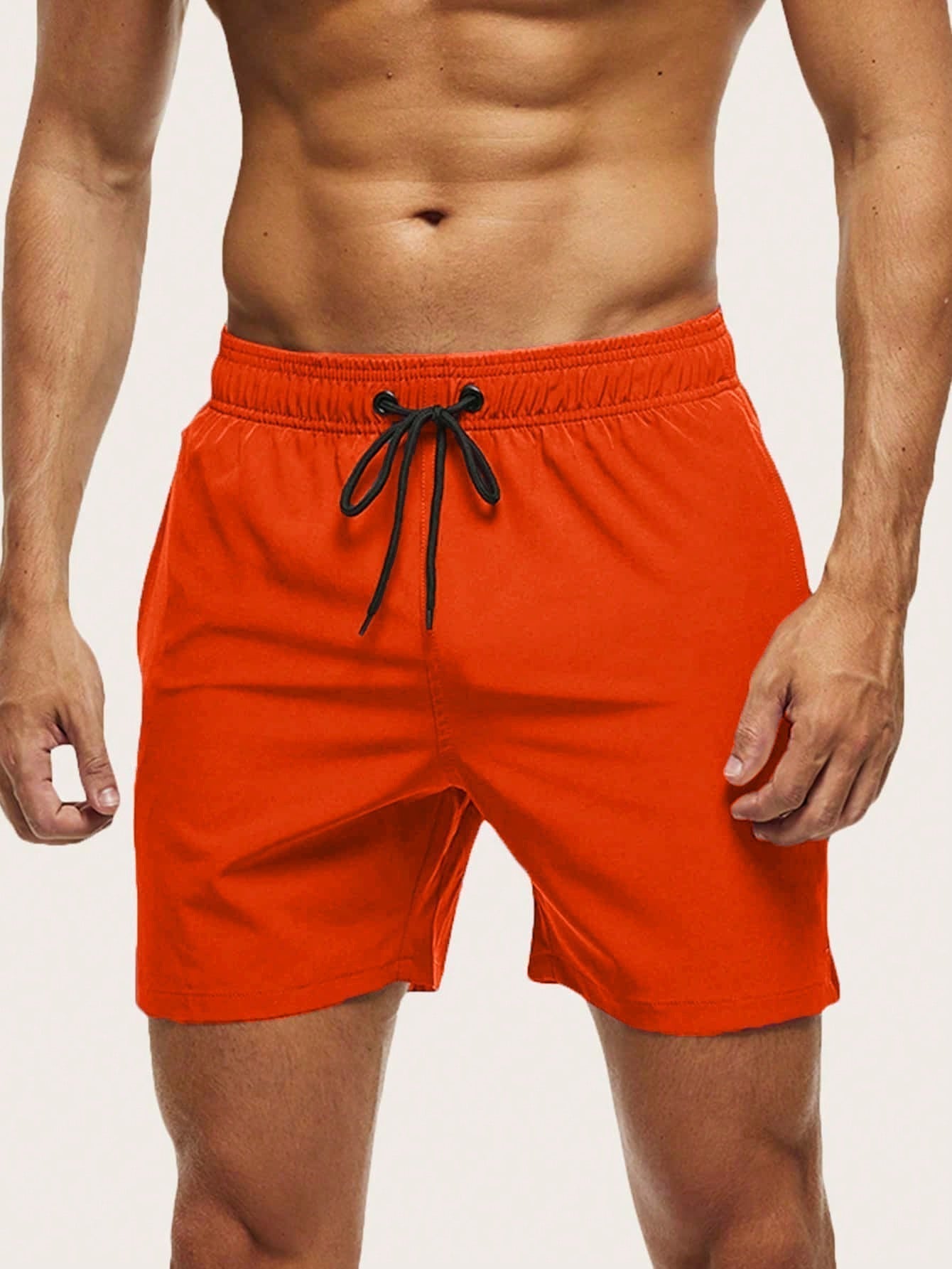 SS Heren Shorts : Zwembroek Heren | Sneldrogend & Flexibel Draagcomfort in Oranje van Pantinoshop