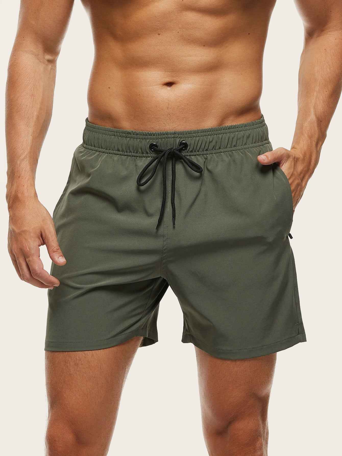 SS Heren Shorts : Zwembroek Heren | Sneldrogend & Flexibel Draagcomfort in Groen van Pantinoshop
