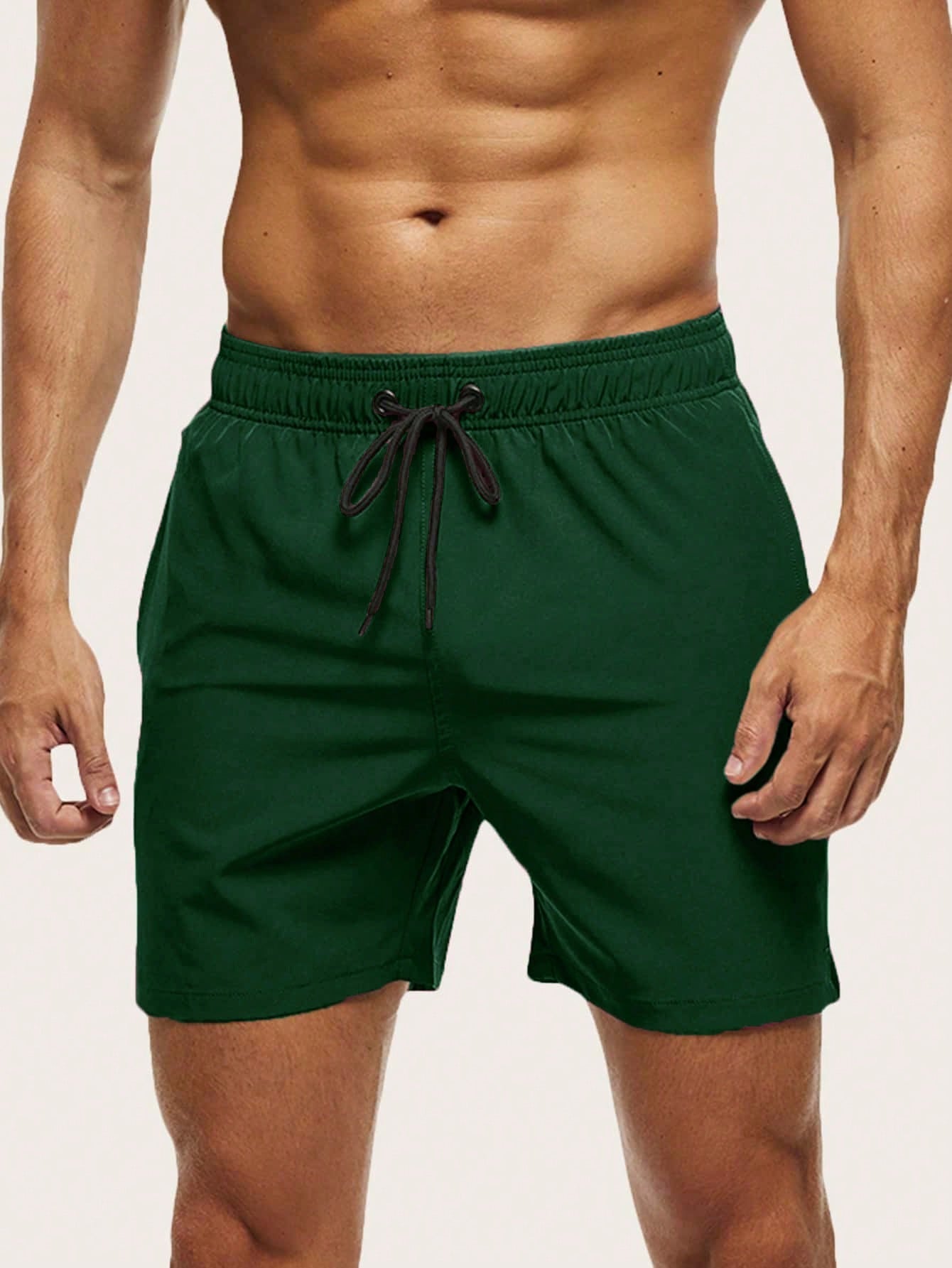 SS Heren Shorts : Zwembroek Heren | Sneldrogend & Flexibel Draagcomfort in Donkergroen van Pantinoshop