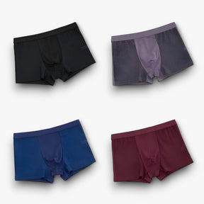 Men's Boxer Briefs : Broek Heren Zwart - Klassieke Boxerbroek - Herenboxerstijl voor een Moeiteloze Aantrekkingskracht (4+4 Gratis) in zwart grijs blauw paars van Pantino
