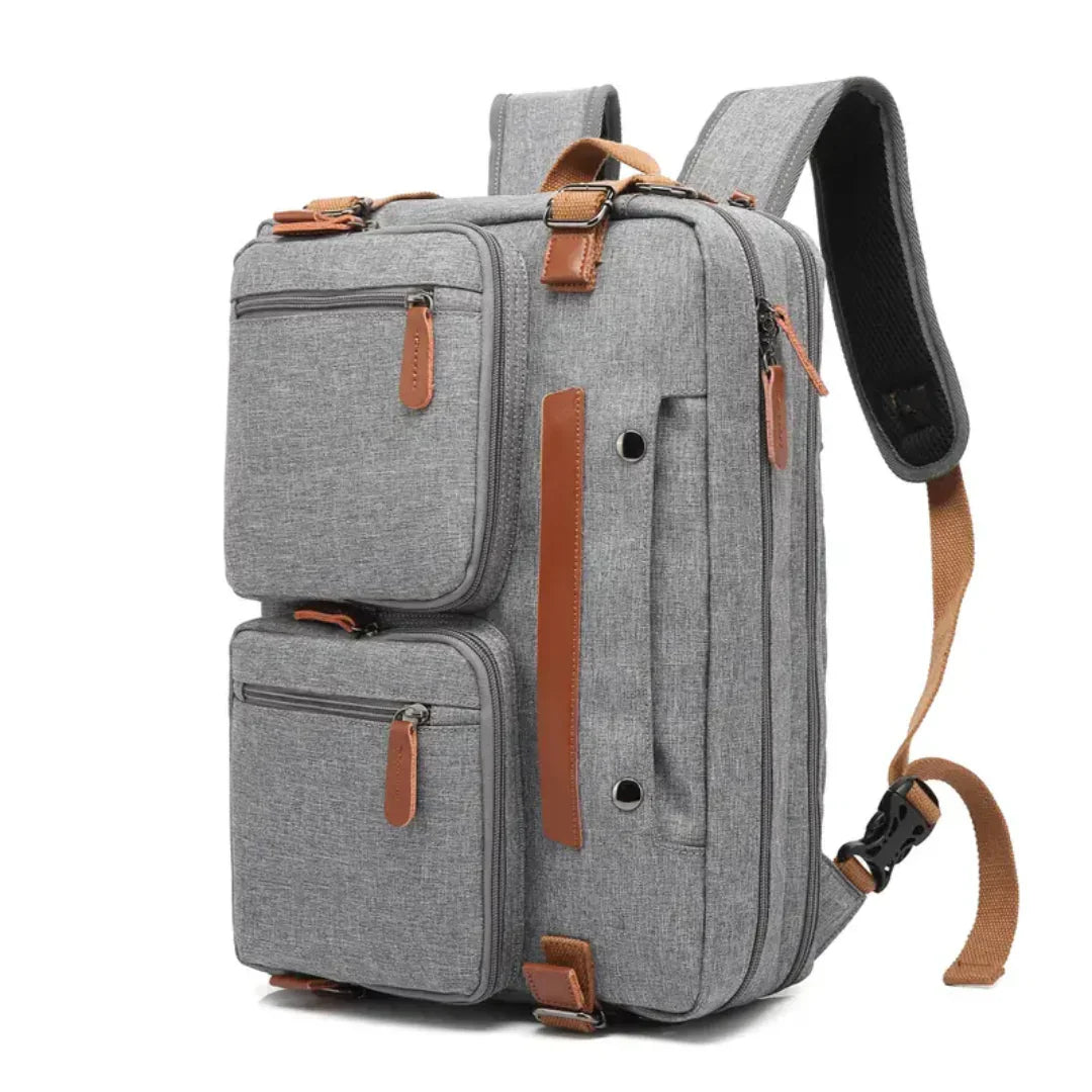 bags : Julia Uniek Rugzak Dames - Rugzak - Laptop Rugzak in Grijs van Pantino