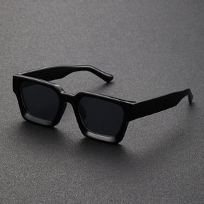 Sunglasses : Zonnebril Dames Wit en Grijs - Veelzijdige Y2K Dikke Vierkante Montuur voor Mannen in van Pantino