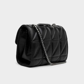bags : Deborah Handbag Leer Zwart in van Pantino
