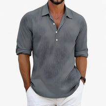 T-Shirt : Zomershirt Heren - Blauw in Grijs van Pantino