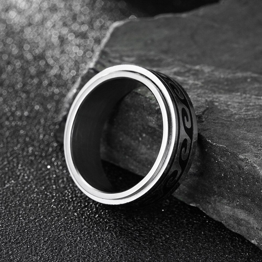Ring : Roterende Duo Ringen in van Pantino