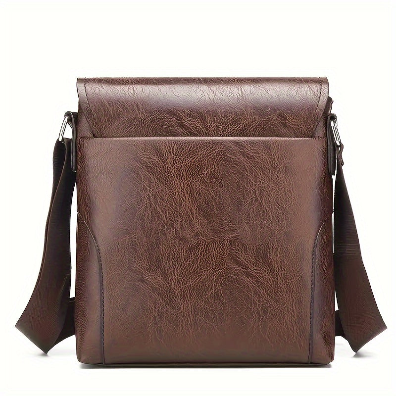 bags : Crossbody Tas Heren Zwart - Men 1pc Vintage Messenger Bag voor Vintage in van Pantino