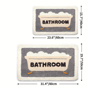 home & garden : Absorberende Antislip-Mat voor Toilet en Badkamer in van Pantino