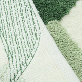 home & garden : Absorberende Badkamermat met Bladerpatroon in van Pantino