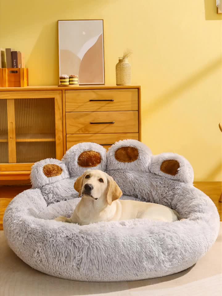 pets : DroomWolke Deluxe Rustbed - Grijs in van Pantino