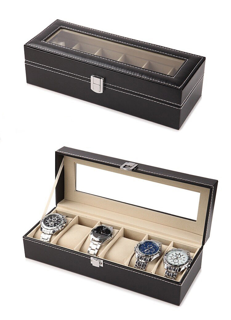 Watch Box : Lederen Horloge Doosje in van Pantino