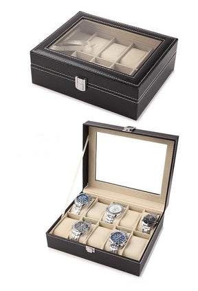 Watch Box : Lederen Horloge Doosje in van Pantino