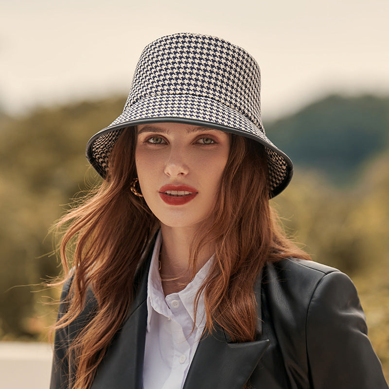 Bucket Hat : Hoed Dames Zwart - Doek Emmer in van Pantino