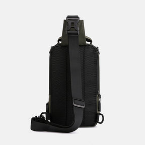 bags : Compacte Rugtas Heren Nylon - Khaki in van Pantino