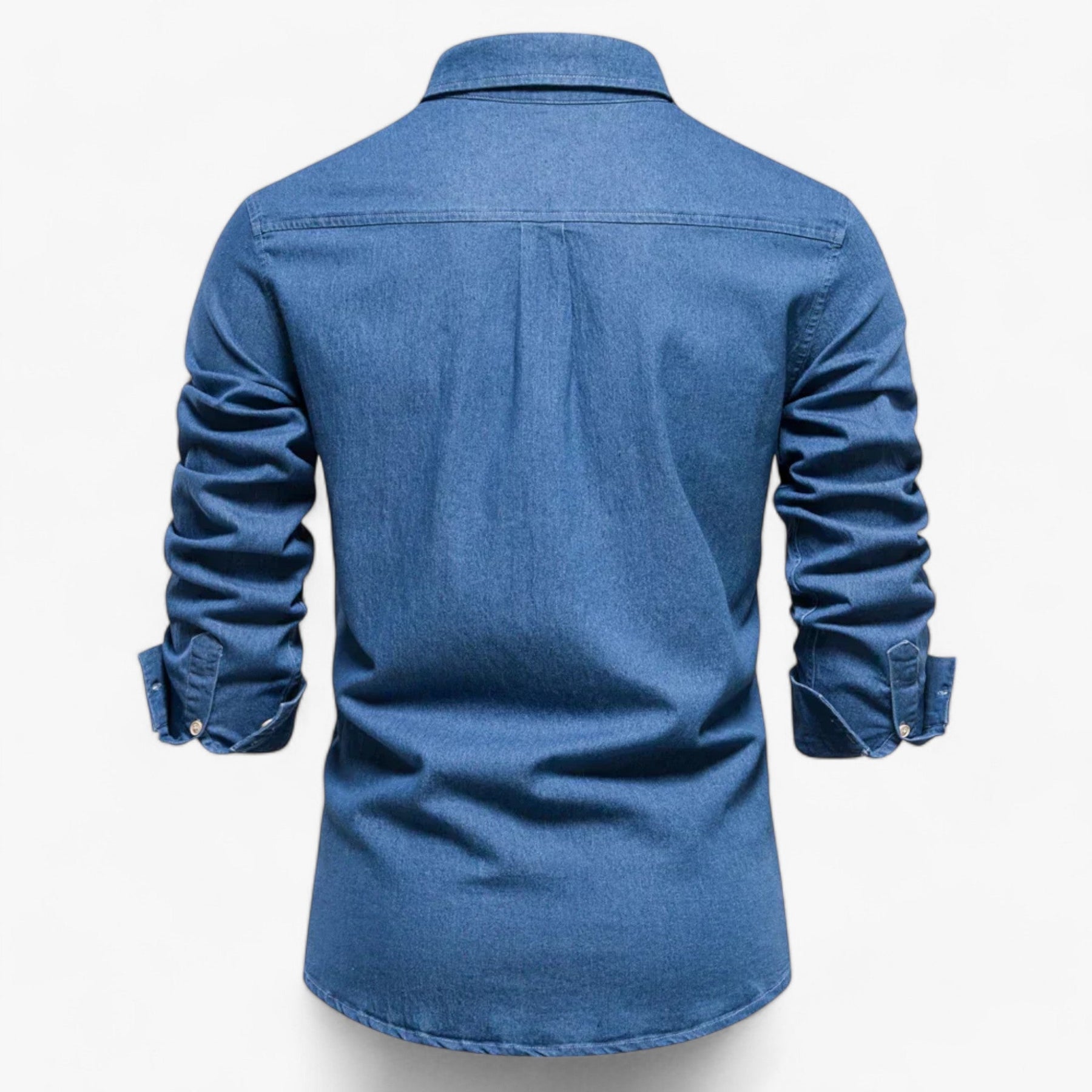 Men's Top Clothes : Spijkeroverhemd Axel voor Heren - Veelzijdig voor Alle Gelegenheden in van Pantino
