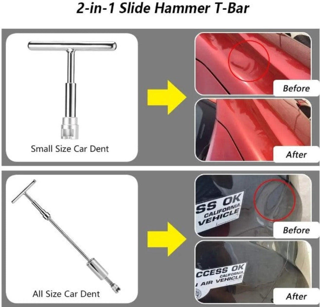 other : Deuktrekker Reparatie Set 18 Stuks - Auto Deuk Verwijderen - Kunststof in van Pantino