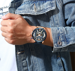 watches : Horloge Heren Zwart - Curren Polshorloge voor Rose + in van Pantino