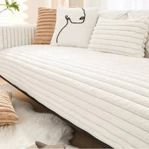 home & garden : Zacht Bankovertrek Grijs - Comfort Meubels Bescherming - Microvezel in Wit van Pantino