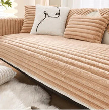 home & garden : Zacht Bankovertrek Grijs - Comfort Meubels Bescherming - Microvezel in Lichtbruin van Pantino