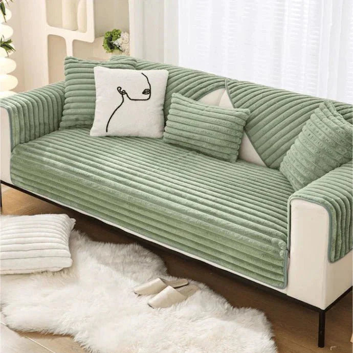 home & garden : Zacht Bankovertrek Grijs - Comfort Meubels Bescherming - Microvezel in van Pantino