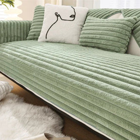 home & garden : Zacht Bankovertrek Grijs - Comfort Meubels Bescherming - Microvezel in Lichtgroen van Pantino