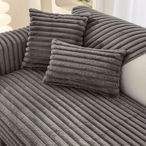 home & garden : Zacht Bankovertrek Grijs - Comfort Meubels Bescherming - Microvezel in van Pantino