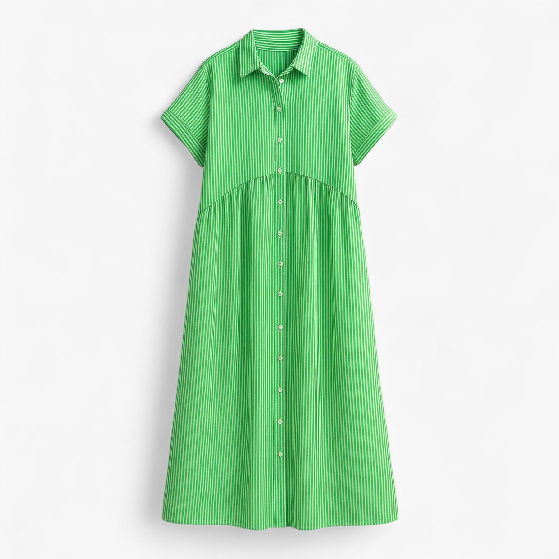 Dress : Let og Løs Sommerkjole Til Damer - Blauw in Groen van Pantino