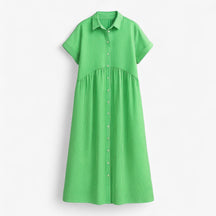 Dress : Let og Løs Sommerkjole Til Damer - Blauw in Groen van Pantino