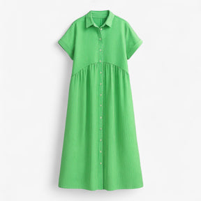 Dress : Let og Løs Sommerkjole Til Damer - Blauw in Groen van Pantino