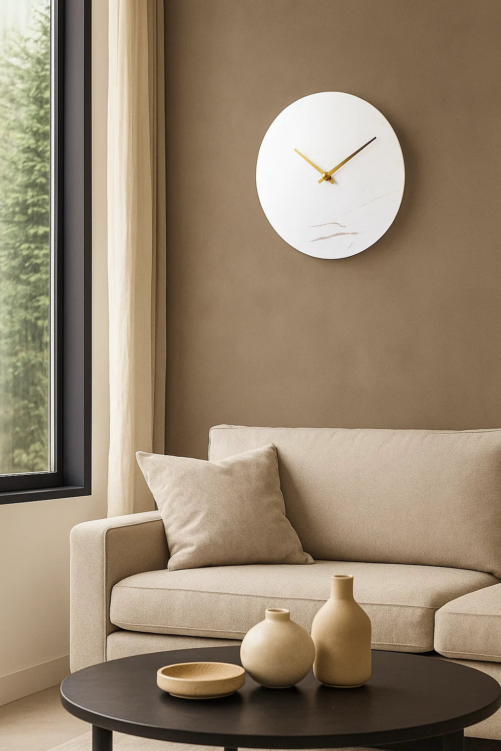 home & garden : Klassieke Wandklok - Verfijnd Klokontwerp - Ideaal voor Verfijnde Omgevingen(OUT of Stock) in van Pantino