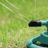 Automatischer Gartensprinkler Grün - 360° Rotation Gleichmäßig - Kunststoff