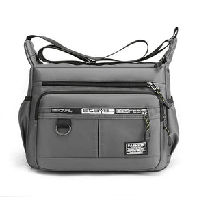 bags : Schoudertas Blauw - EasyCarry - Grote Capaciteit Crossbody in Groen van Pantino