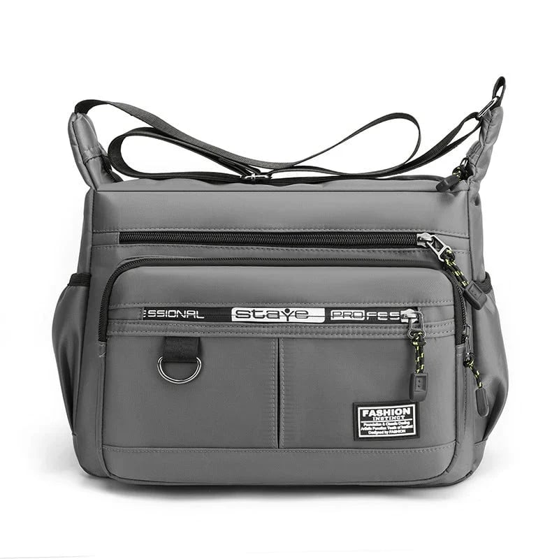 bags : Schoudertas Blauw - EasyCarry - Grote Capaciteit Crossbody in Groen van Pantino