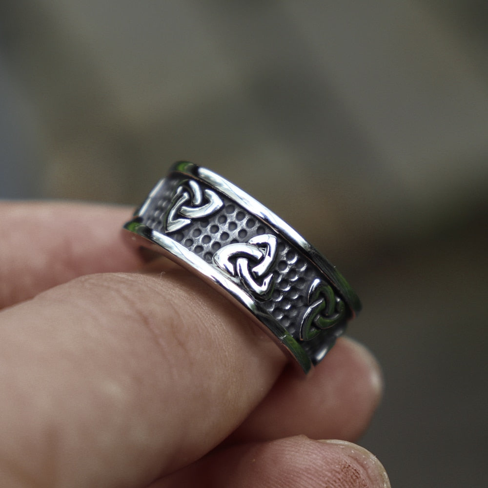 Ring : Knot Ring Heren Roestvrij Staal in van Pantino