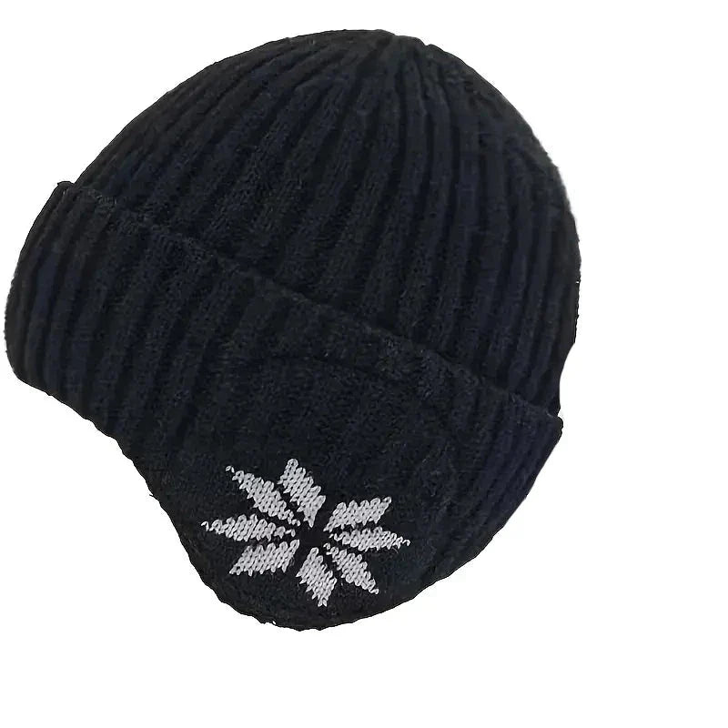 Beanie : Muts Dames Zwart - Trendy Gebreide in Zwart van Pantino
