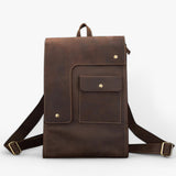 Sac à Dos Marron Foncé - Cuir de Luxe