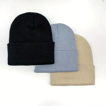 other : Winddichte Muts Dames - Zwart+Wit+Beige in Zwart+Grijs+Beige van Pantino